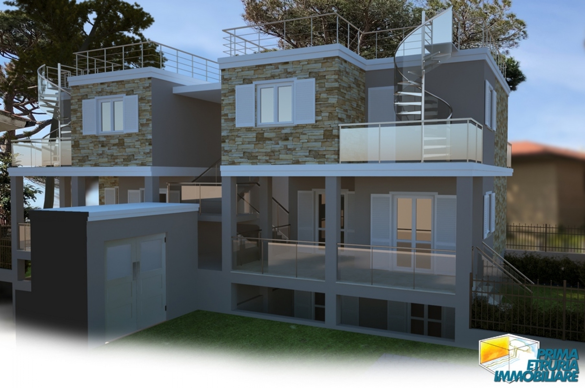 APPARTAMENTO DI PROSSIMA REALIZZAZIONE CON INGRESSO INDIPENDENTE E GIARDINO - ZONA ROSMARINA -