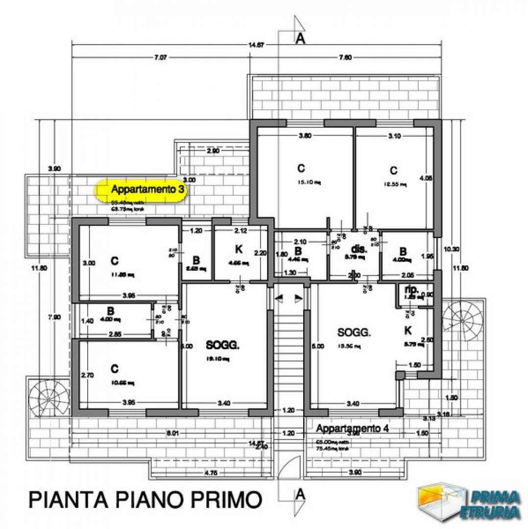 MAGNIFICO ATTICO CON SOLARIUM A DUE PASSI DAL MARE - ZONA ROSMARINA -
