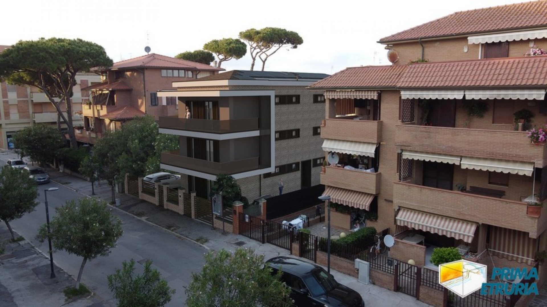Appartamento in costruzione con giardino privato e ingresso indipendente - Zona Centro -