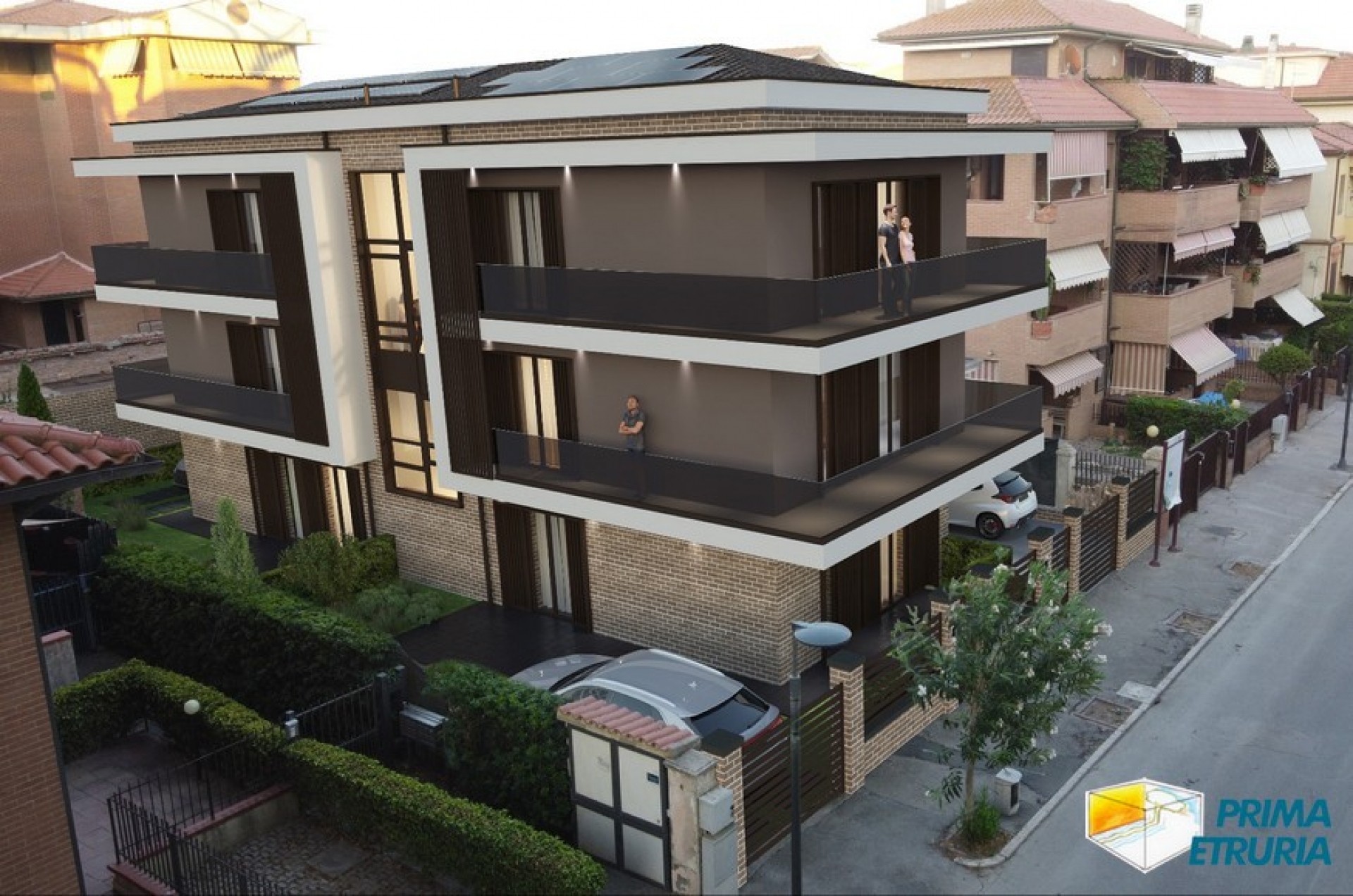 Appartamento in costruzione con giardino privato e ingresso indipendente - Zona Centro -