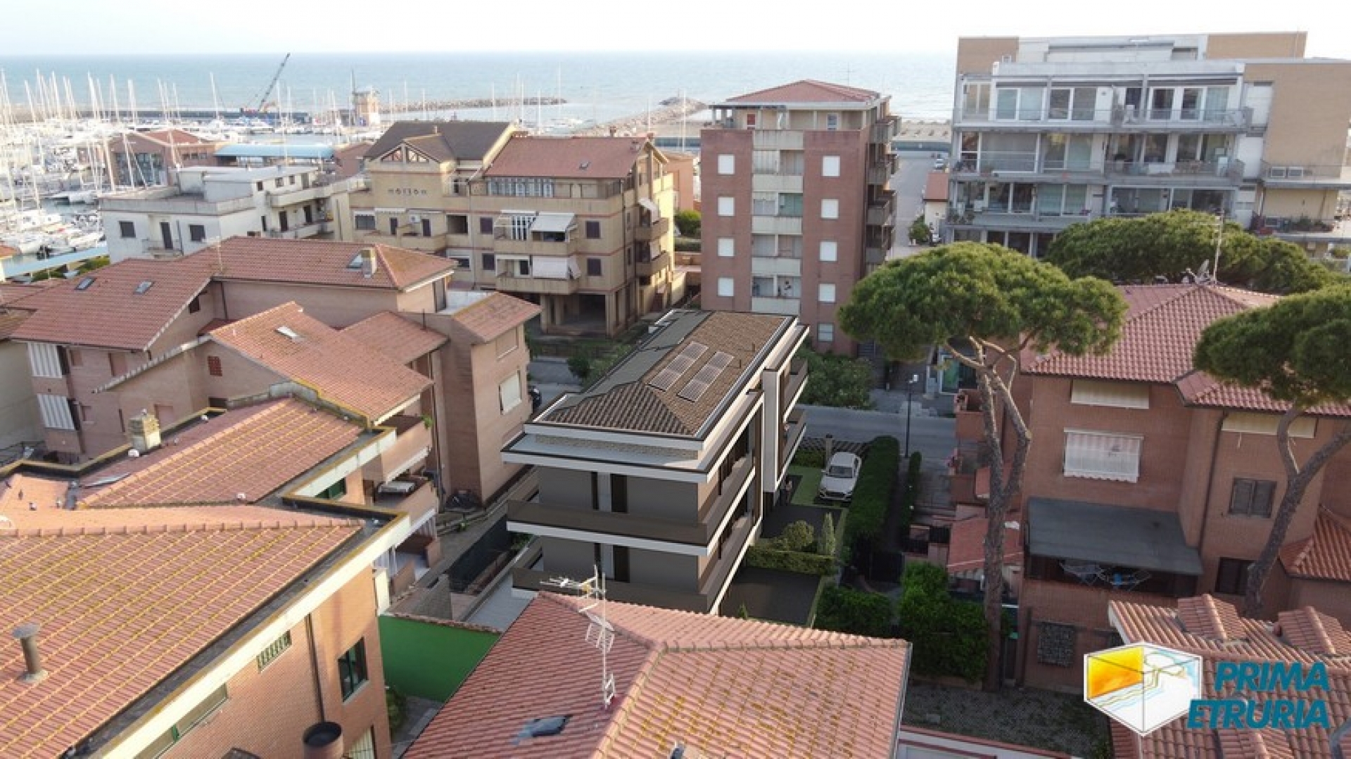 Appartamento in costruzione con giardino privato e ingresso indipendente - Zona Centro -