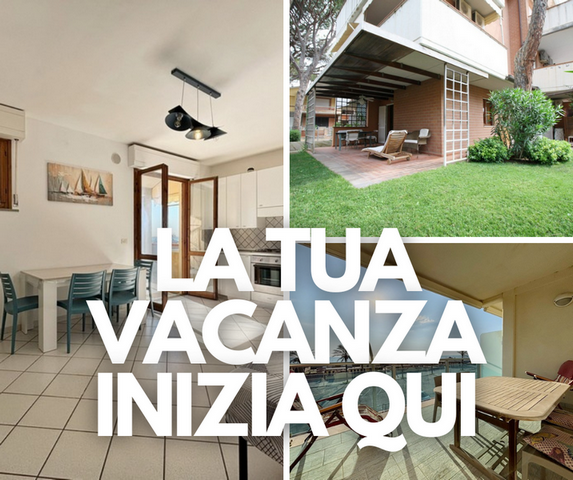 Post Facebook Collage Semplice Foto Estate Azzurro Bianco